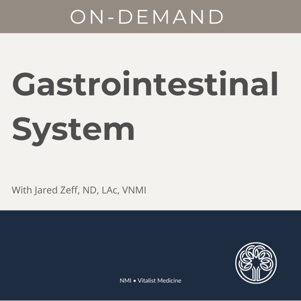 Vital Conversation GI with Jared Zeff, ND, LAc