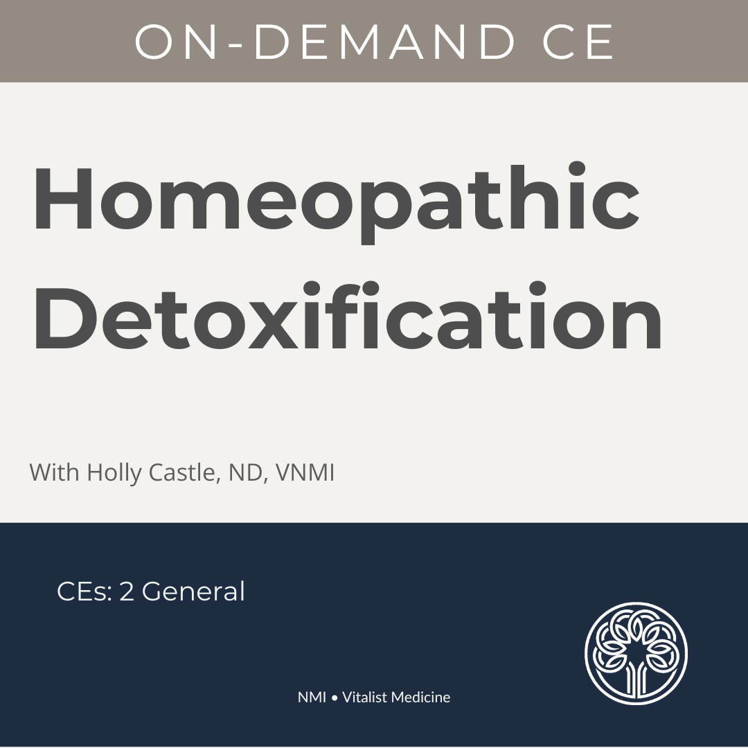 Homeopathic Detoxification with Dr. Holly Castle