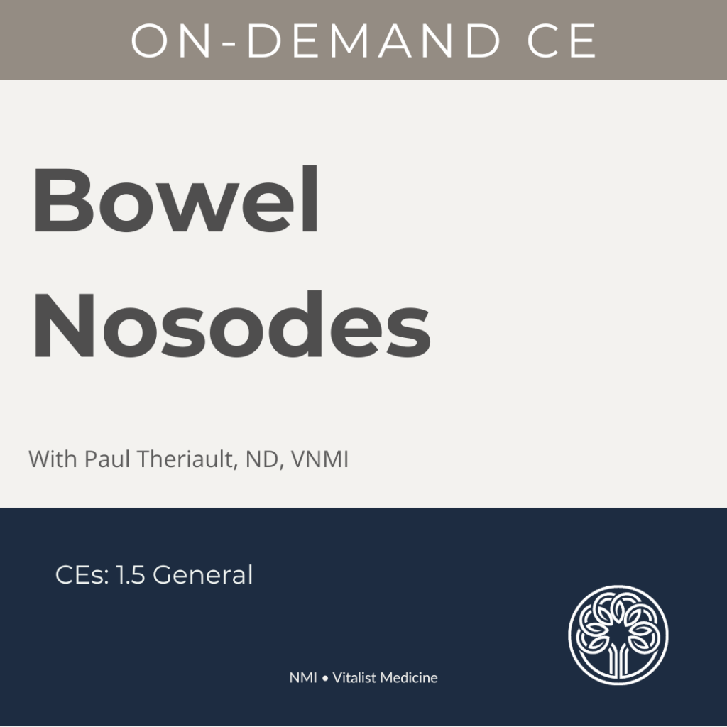 Bowel Nosodes