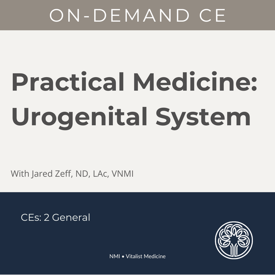 Practical Medicine: Urogenital System with Dr. Zeff