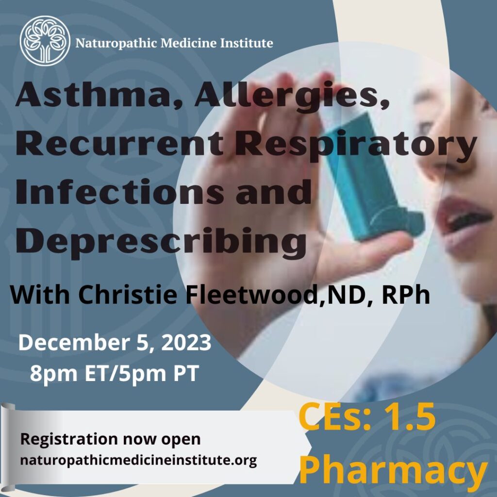 Asthma, Allergies, Recurrent Respiratory Infections and Deprescribing with Dr. Fleetwood