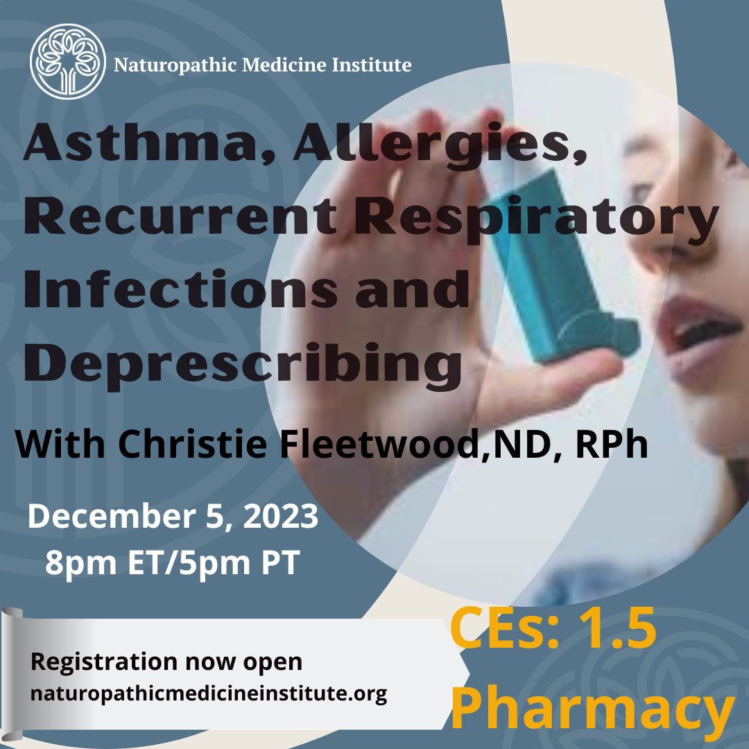 Asthma, Allergies, Recurrent Respiratory Infections and Deprescribing with Dr. Fleetwood