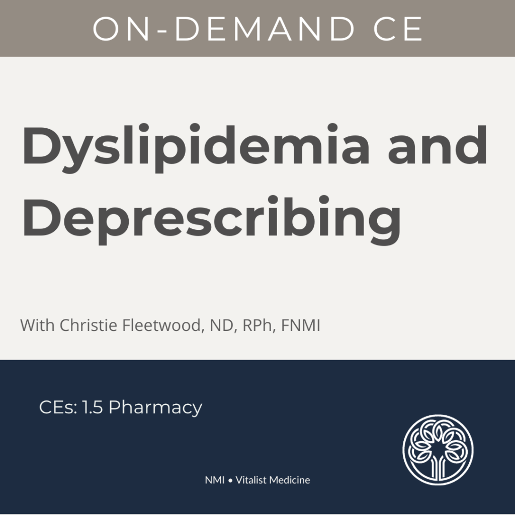 Dyslipidemia and Deprescribing with Dr. Fleetwood