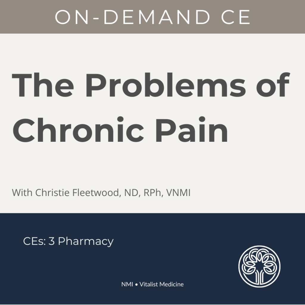 The Problems of Chronic Pain