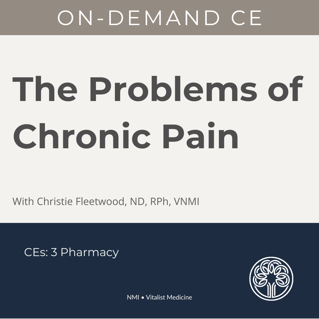 The Problems of Chronic Pain