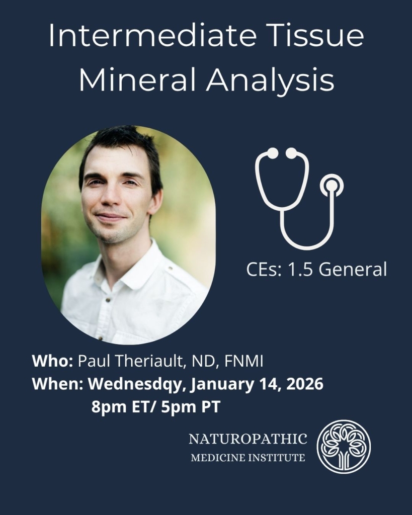 Intermediate Tissue Mineral Analysis
